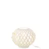 Lampe de table en bambou RICHOU (Blanc)