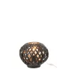 Lampe de table en bambou RICHOU (Noir)