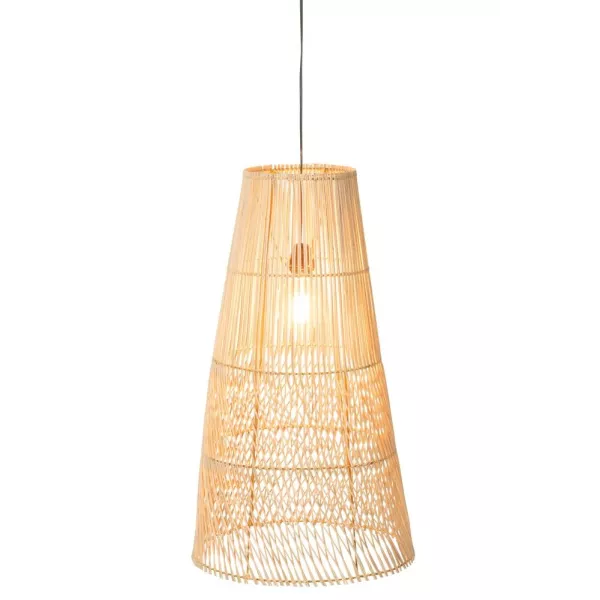 Lampe à suspension en rotin MARCHA (Naturel)