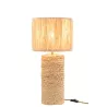 Lampe de table bohême (H45cm) PABANE (Naturel)