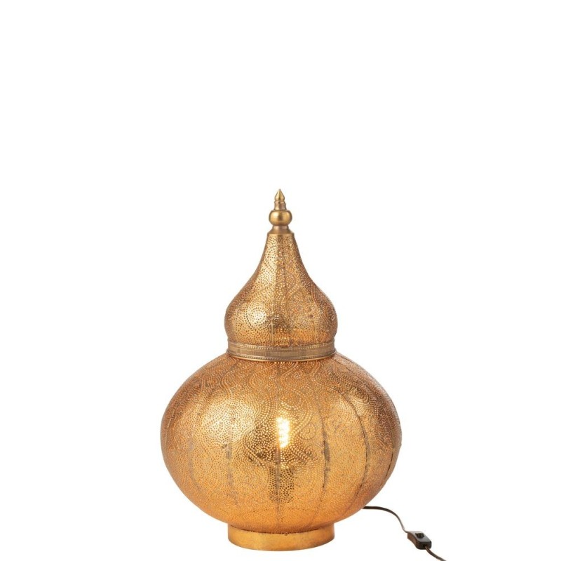 Lampe en métal (59.5cm) ALADIN (Or)