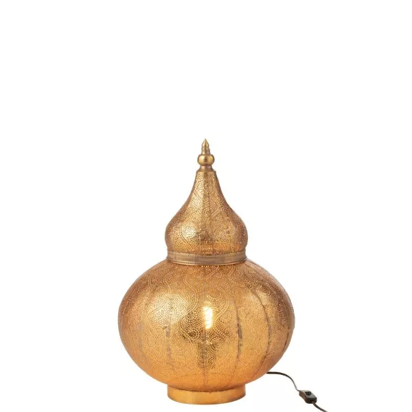 Lampe en métal (59.5cm) ALADIN (Or)