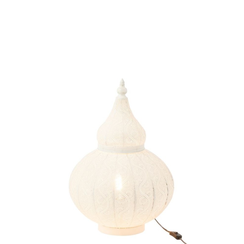 Lampe en métal (59.5cm) ALADIN (Blanc)