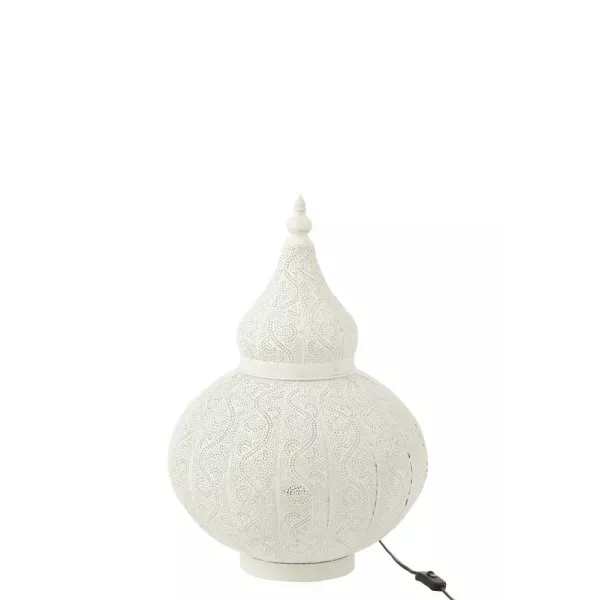 Lampe en métal (59.5cm) ALADIN (Blanc)