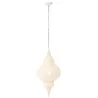 Lampe suspendue en métal (H86cm) ALADIN (Blanc)