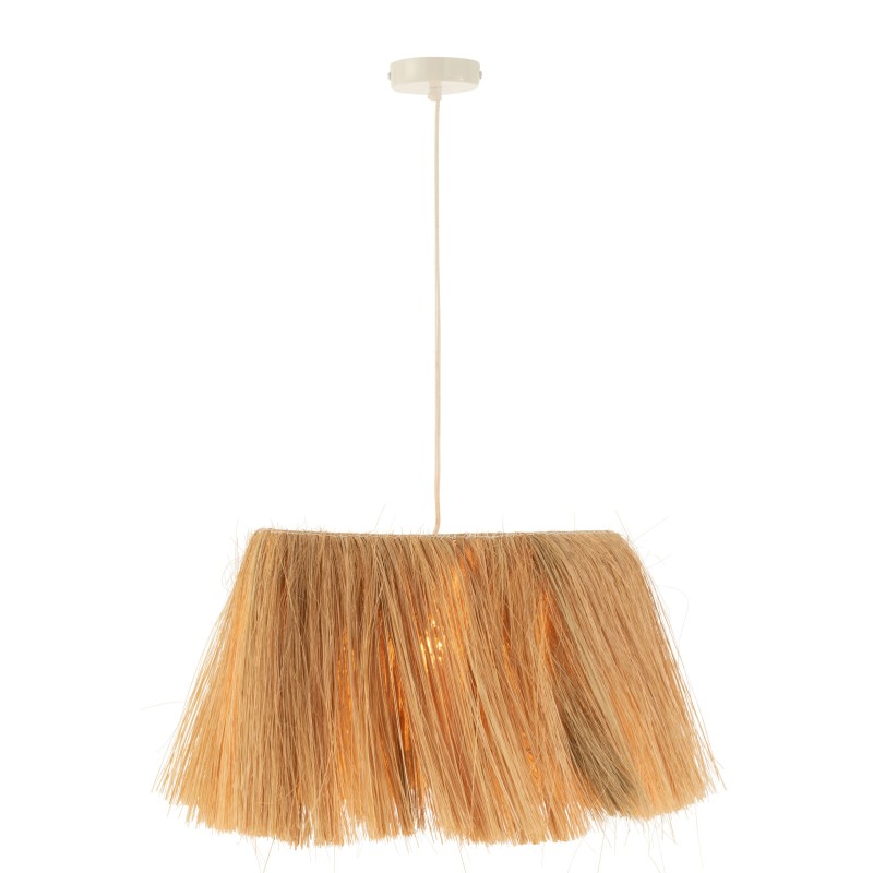 Lampe suspendue en fibres naturelles MIKAN (Naturel)