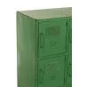 Armoire 9 portes en métal JOUBY (86x113 cm) (Vert)