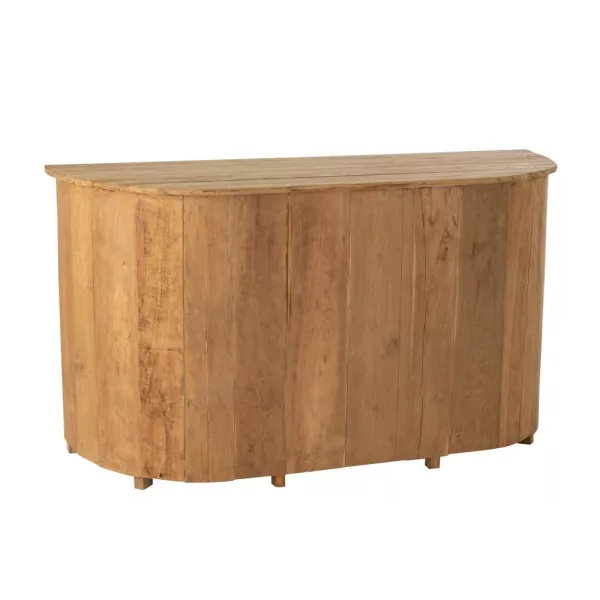 Meuble bar en teck MIXAN (180x108 cm) (Naturel)