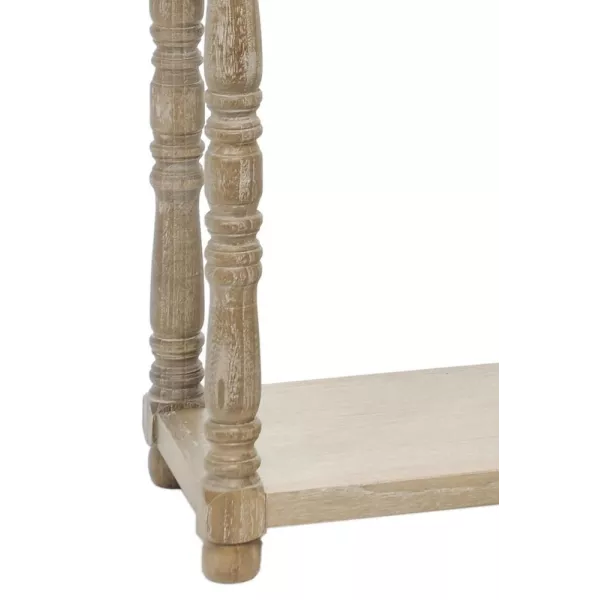 Console 3 tiroirs en bois vieilli FIMAN (100x30,5 cm) (Naturel)