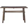 Console en bois NOBAN (140x50 cm) (Marron)