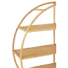 Etagère ronde en rotin MOTAR (150x150 cm) (Naturel)