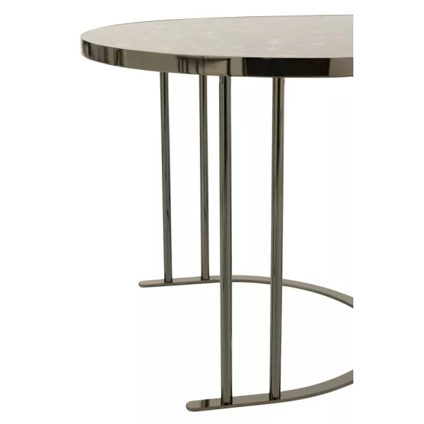 Set de 3 tables gigognes MARIPE (120x48 cm) (Marron)