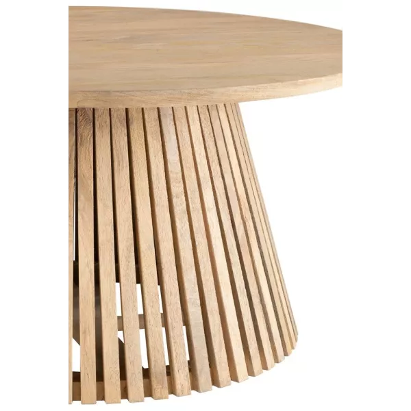 Table en bois de manguier POLBA (80x80 cm) (Naturel)