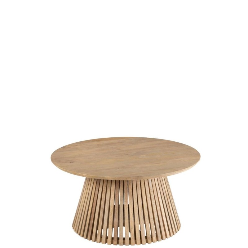 Table en bois de manguier POLBA (80x80 cm) (Naturel)