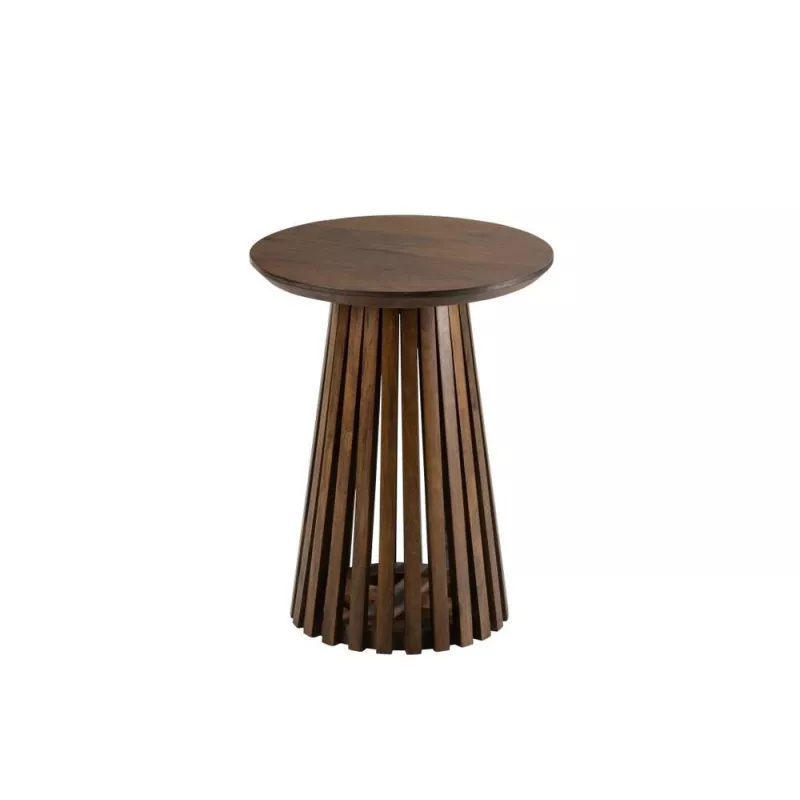 Table en bois de manguier POLBA (40x40 cm) (Marron)