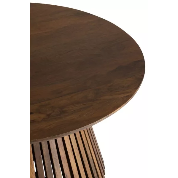 Table en bois de manguier POLBA (80x80 cm) (Marron)