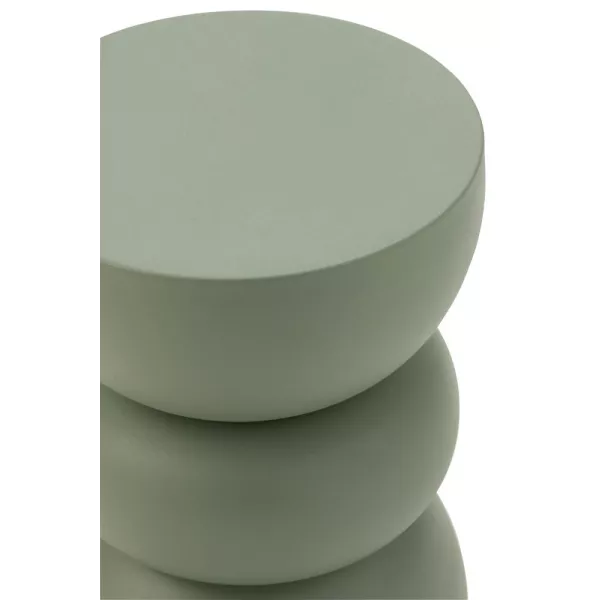 Table d'appoint en métal MAGNA (32x32 cm) (Vert)