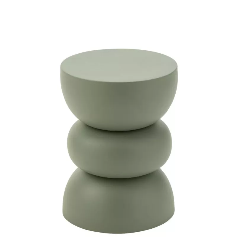 Table d'appoint en métal MAGNA (32x32 cm) (Vert)