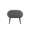 Table basse en teck recyclé PAGO (120x70 cm) (Noir)