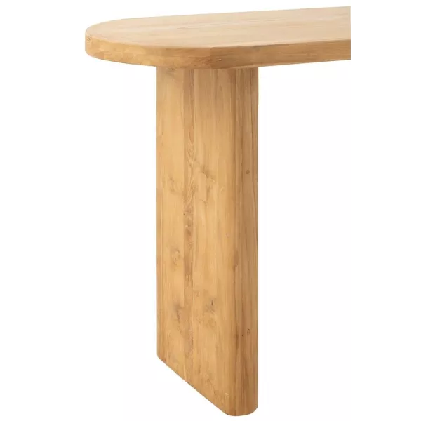 Console en teck JONKA (150x50 cm) (Naturel)