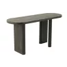 Console en teck JONKA (150x50 cm) (Noir)