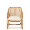 Fauteuil en rotin CHAZON (Naturel)