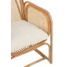 Fauteuil en rotin CHAZON (Naturel)