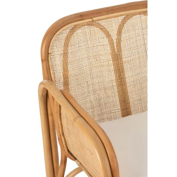 Fauteuil en rotin CHAZON (Naturel)