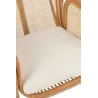 Fauteuil en rotin CHAZON (Naturel)