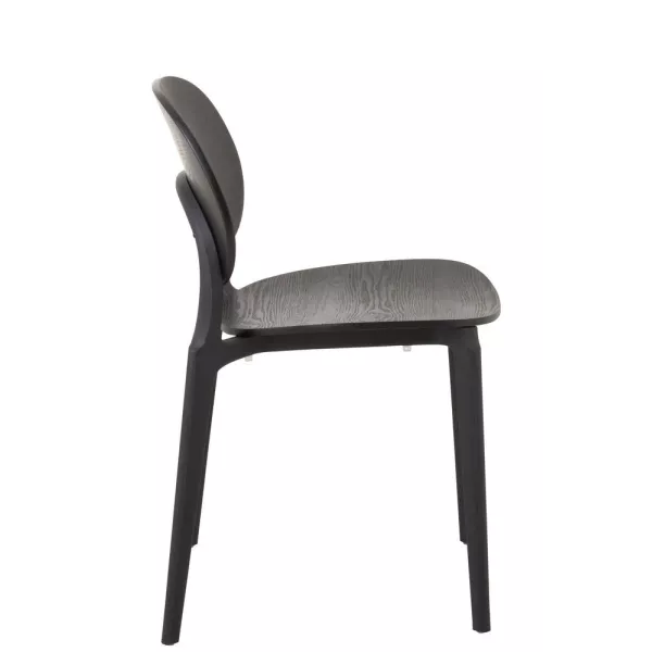 Chaise polyvalente JANOUK (Noir)