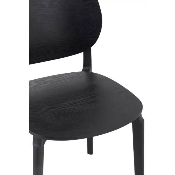 Chaise polyvalente JANOUK (Noir)