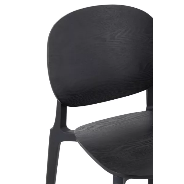 Chaise polyvalente JANOUK (Noir)