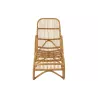 Chaise longue en rotin MARGINE (Naturel)