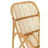 Chaise longue en rotin MARGINE (Naturel)