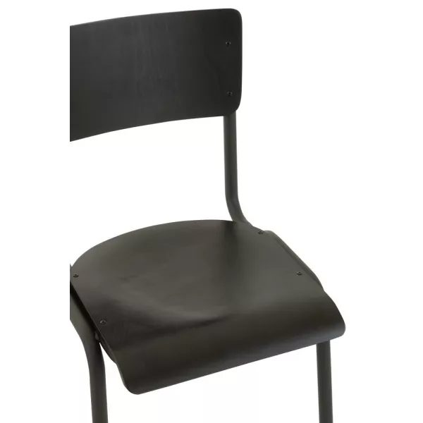 Chaise polyvalente PLEVAN (Noir)