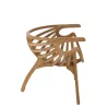 Chaise en teck BRIGA (Naturel)