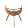 Chaise en teck BRIGA (Naturel)