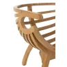 Chaise en teck BRIGA (Naturel)