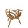 Chaise en teck BRIGA (Naturel)