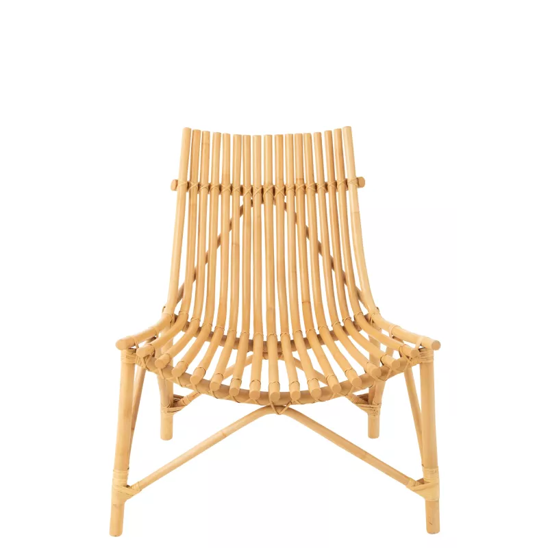 Fauteuil en rotin MOULIS (Naturel)