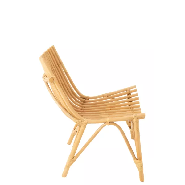 Fauteuil en rotin MOULIS (Naturel)