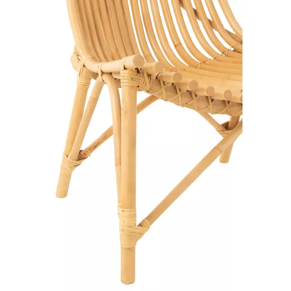 Fauteuil en rotin MOULIS (Naturel)