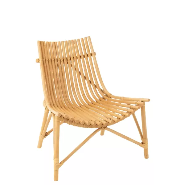 Fauteuil en rotin MOULIS (Naturel)