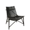 Fauteuil en rotin MOULIS (Noir)