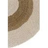 Tapis rond en jute MELOU (150x150 cm) (Marron, Naturel)