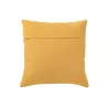 Coussin carré fleur en textile PIVONE (Ocre)