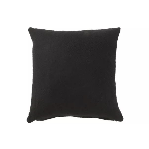 Coussin carré contemporain JAKAR (Noir, blanc)