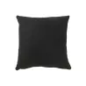 Coussin carré contemporain JAKAR (Noir, blanc)