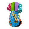 Estatua decorativa de resina CHIEN TACOS (H37 cm) (multicolor)