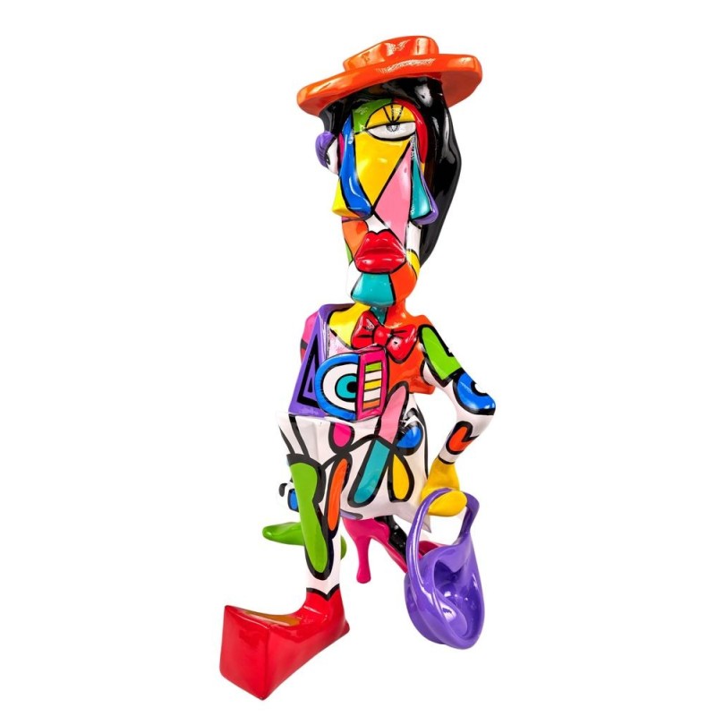 Statue décorative en résine PHILEON FLASY (H60 cm) (multicolore)